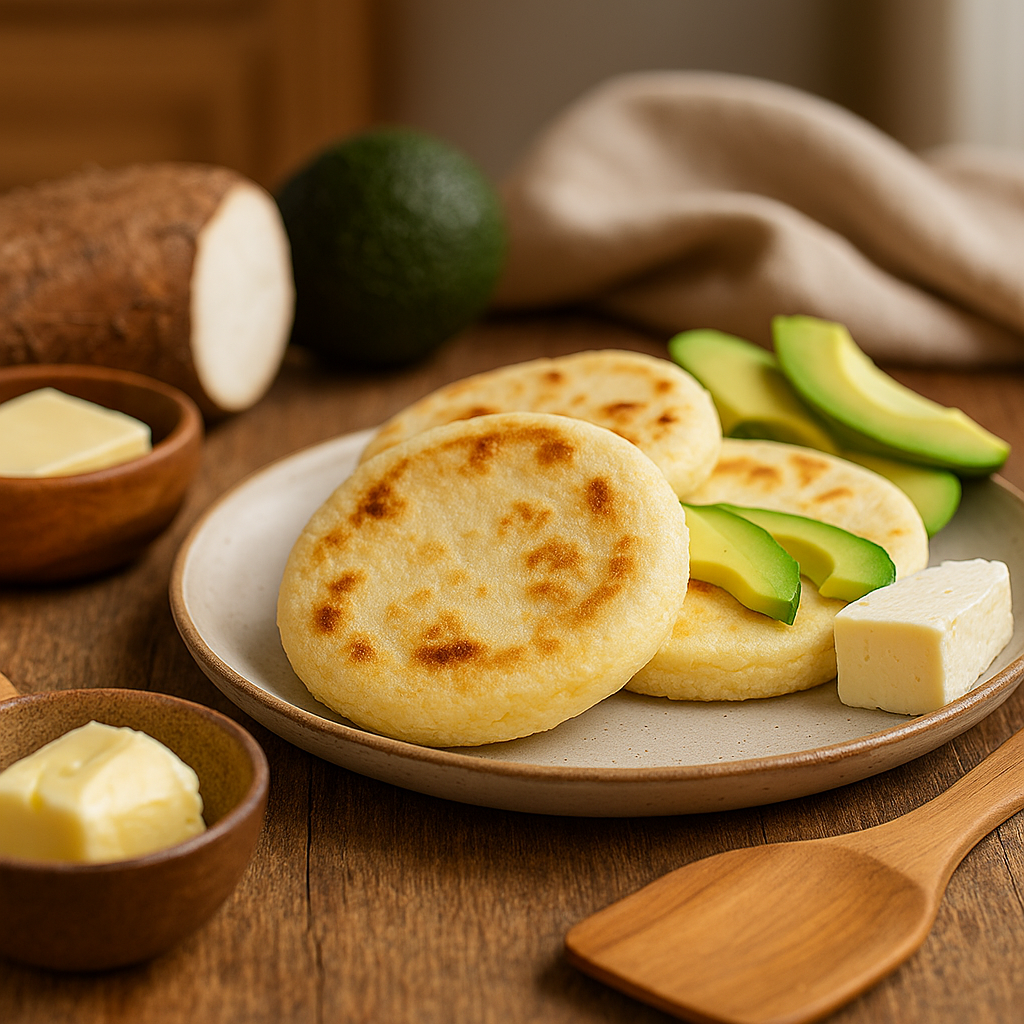 Cassava Arepas