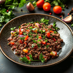 🌿 Carne Molida Orgánica / Organic Ground Beef - KitchenbyNena